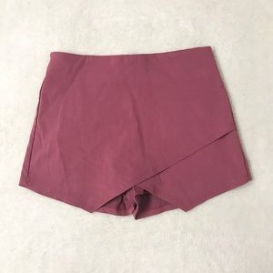 Mauve Mini Skort
